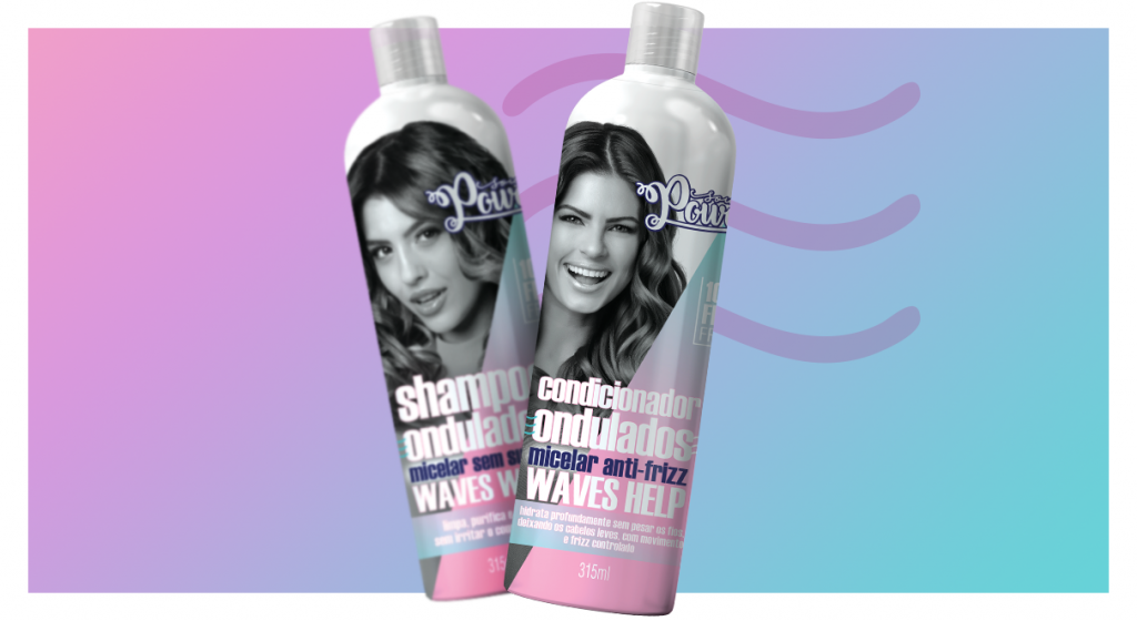 shampoo e condicionador para ondulados